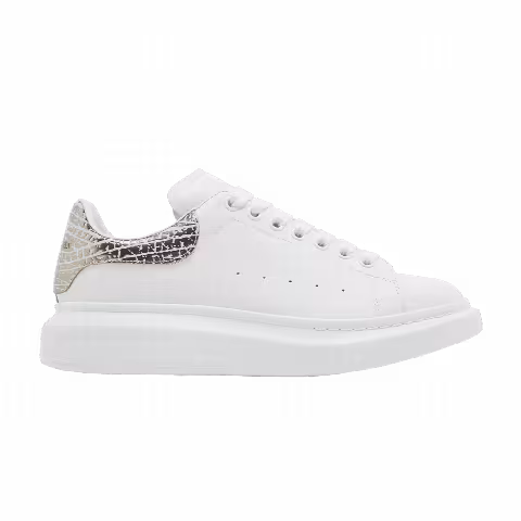 Alexander McQueen Oversized Sneaker 'Dragonfly Print - White Silver'
