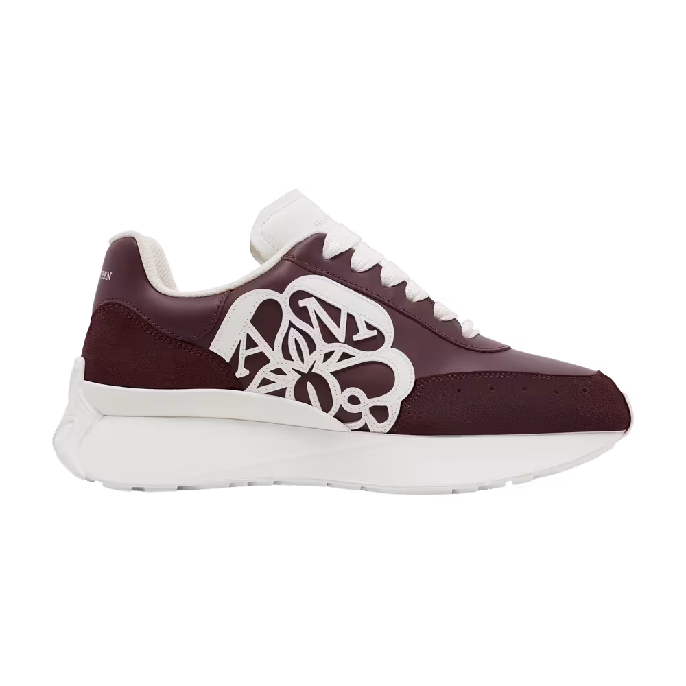 Alexander McQueen Women's Sprint Runner Dark Burgundy