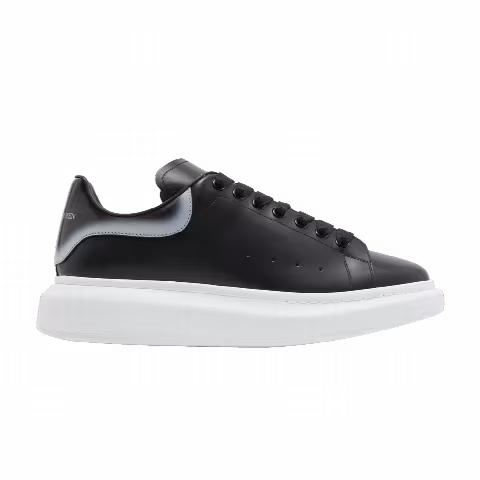 Alexander McQueen Oversized Sneaker 'Faded Heel - Black Silver'