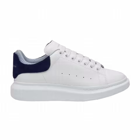 Alexander McQueen Oversized Sneaker 'Double Heel Tab - Navy Light Blue'