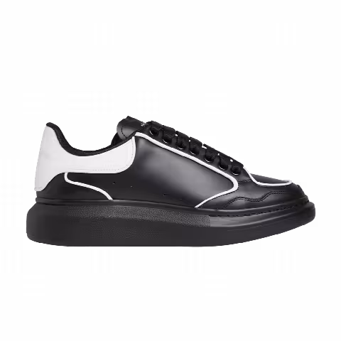 Alexander McQueen Oversized Retro Sneaker 'Black White'