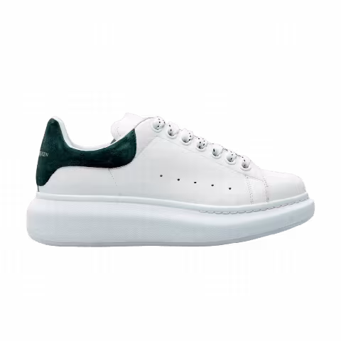 Alexander McQueen Wmns Oversized Sneaker 'White Dark Green'