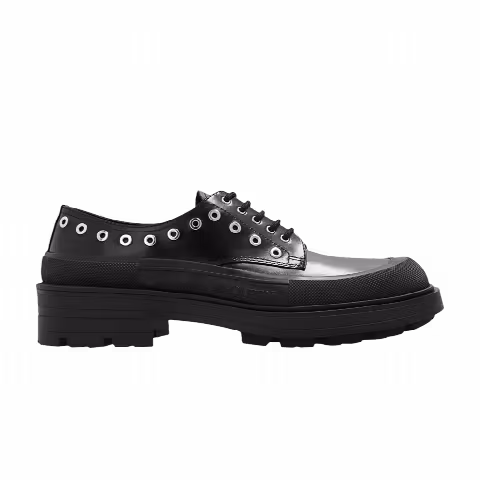 Alexander McQueen Eyelet Derby 'Black'