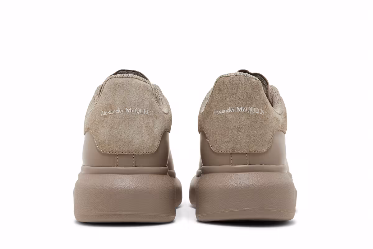 Alexander McQueen Oversized Sneaker Taupe, view 7