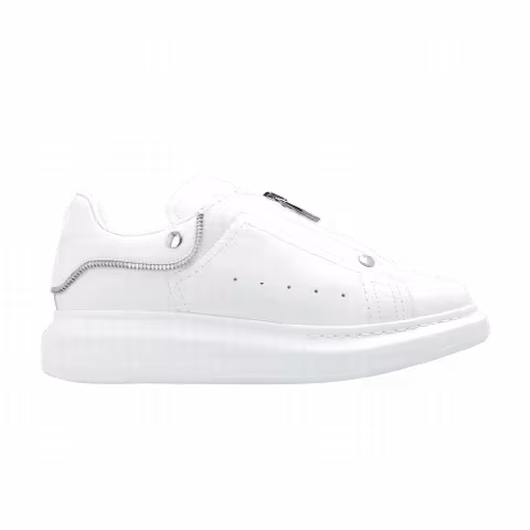 Alexander McQueen Wmns Oversized Sneaker 'Zipper Tooth - White'