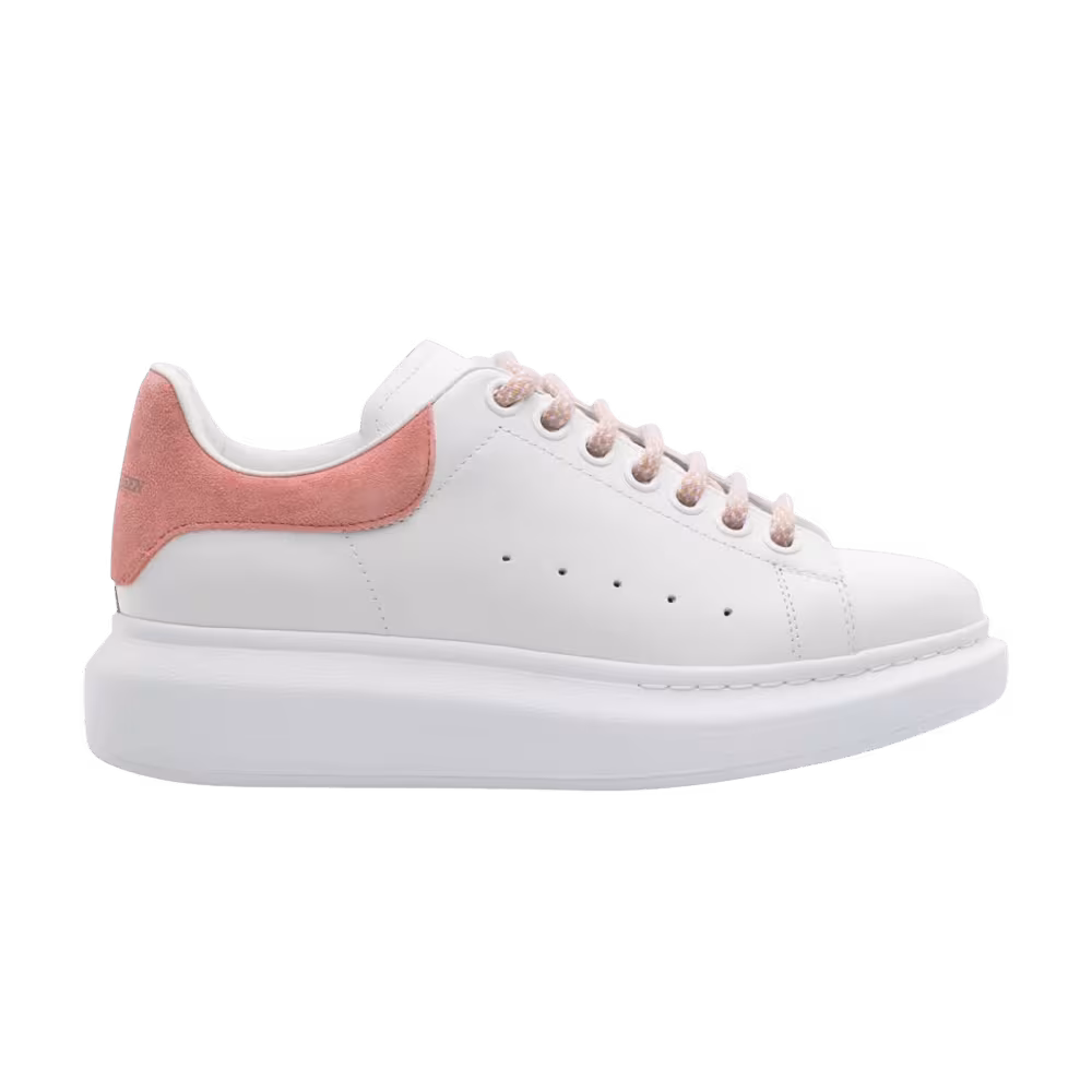 Alexander McQueen Women's Oversized Sneaker White Clay