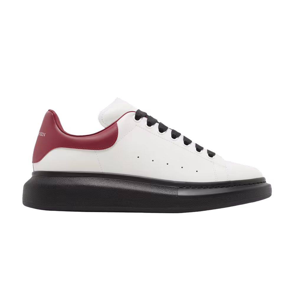 Alexander McQueen Oversized Sneaker New Ivory Garnet