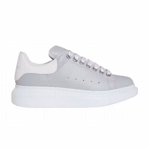 Alexander McQueen Wmns Oversized Sneaker 'Silver Grey'
