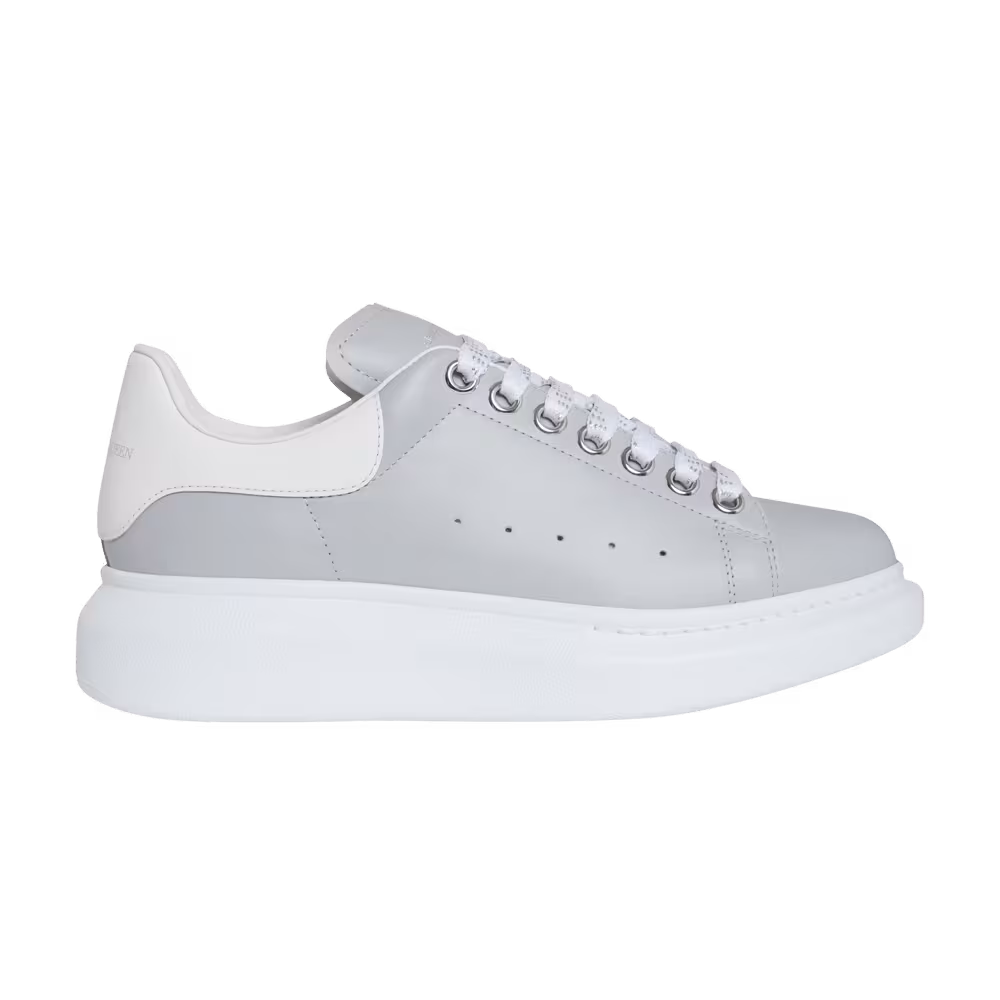 Alexander McQueen Women's Oversized Sneaker Silver Grey