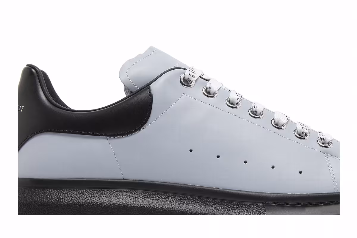 Alexander McQueen Oversized Sneaker Light Blue Black, view 3