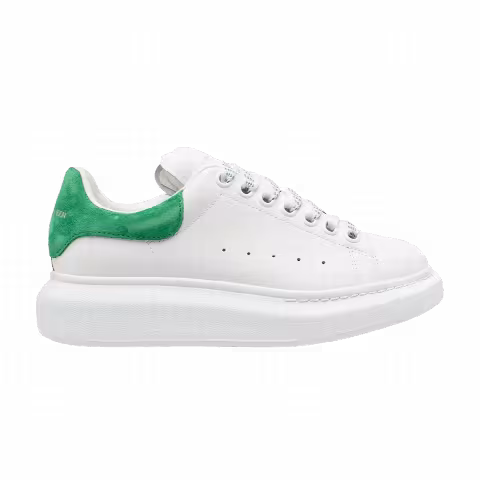 Alexander McQueen Wmns Oversized Sneaker 'White Bright Green'