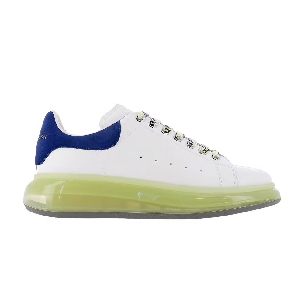 Alexander McQueen Oversized Sneaker Clear Sole - Indigo Yellow