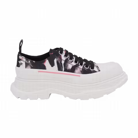 Alexander McQueen Wmns Tread Slick Lace Up 'Watercolour Graffiti'