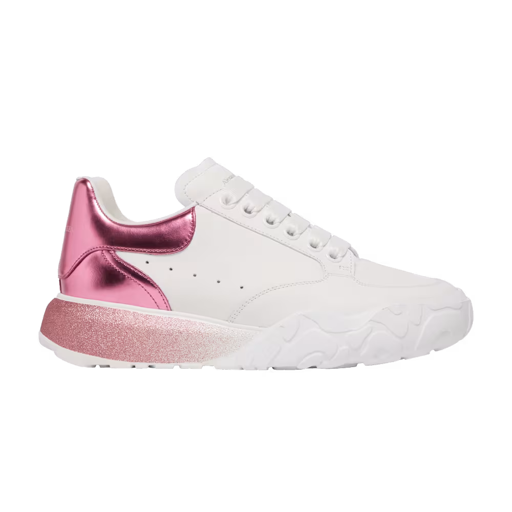 Alexander McQueen Women's Oversized Court Trainer Degrade - Pastel Pink