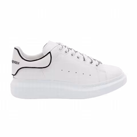 Alexander McQueen Oversized Sneaker 'New Tech Calf - White Black'