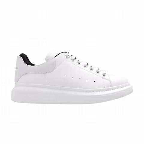 Alexander McQueen Wmns Oversized Sneaker 'Double Heel Tab - White Pale Lilac'