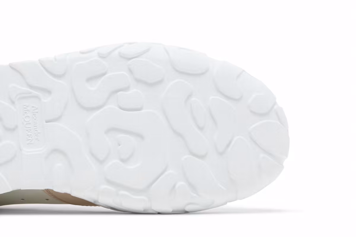Alexander McQueen Court Trainer White Silver, view 6