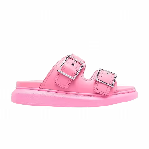 Wmns Alexander McQueen Buckle Sandal 'Sugar Pink'