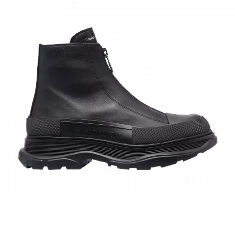 Alexander McQueen Tread Slick Zip Boots 'Black'