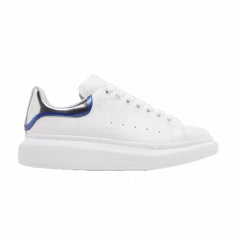 Alexander McQueen Oversized Sneaker 'White Silver Blue'