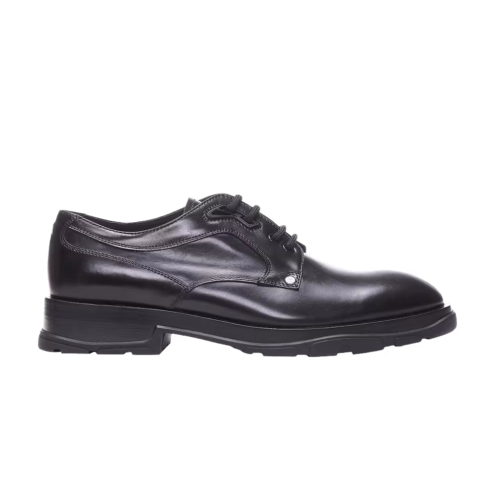Alexander McQueen Derby Loafer Black