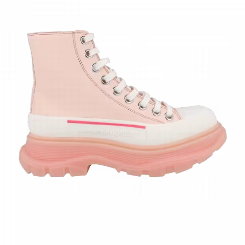 Alexander McQueen Wmns Tread Slick Boot 'Pale Peach White'