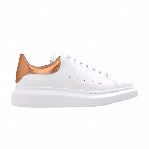 Alexander McQueen Wmns Oversized Sneaker 'White Rose Gold'