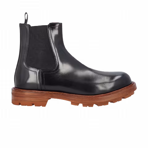 Alexander McQueen Chelsea Boot 'Black Cedar Brown'