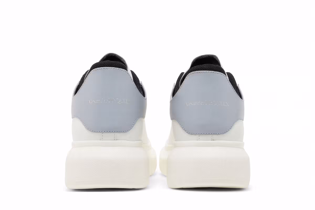 Alexander McQueen Oversized Sneaker White Spring Blue, view 7