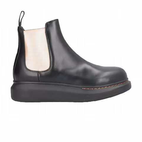 Alexander McQueen Wmns Hybrid Chelsea Boot 'Black Corsage'