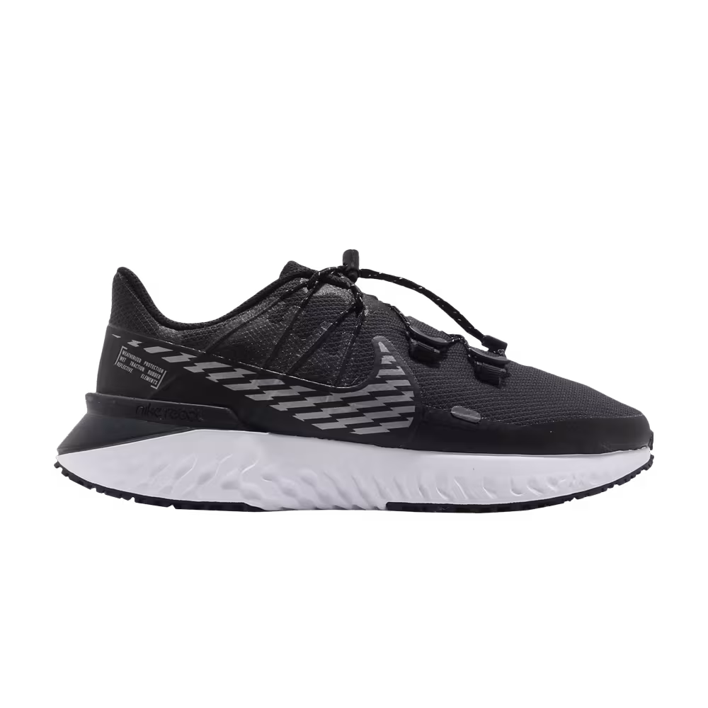 Nike Women's Legend React 3 Shield Black Dark Grey
