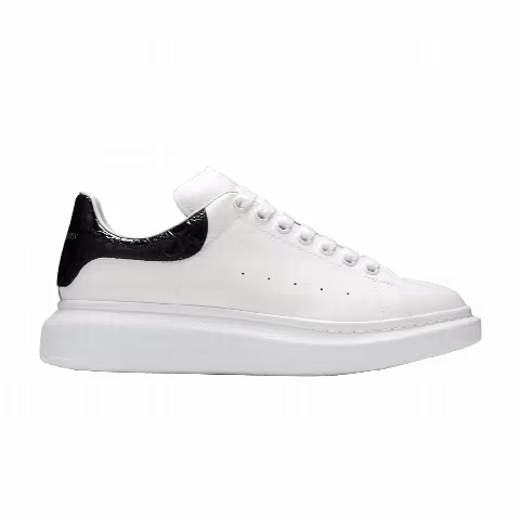 Alexander McQueen Oversized Sneaker 'Black Crocodile'