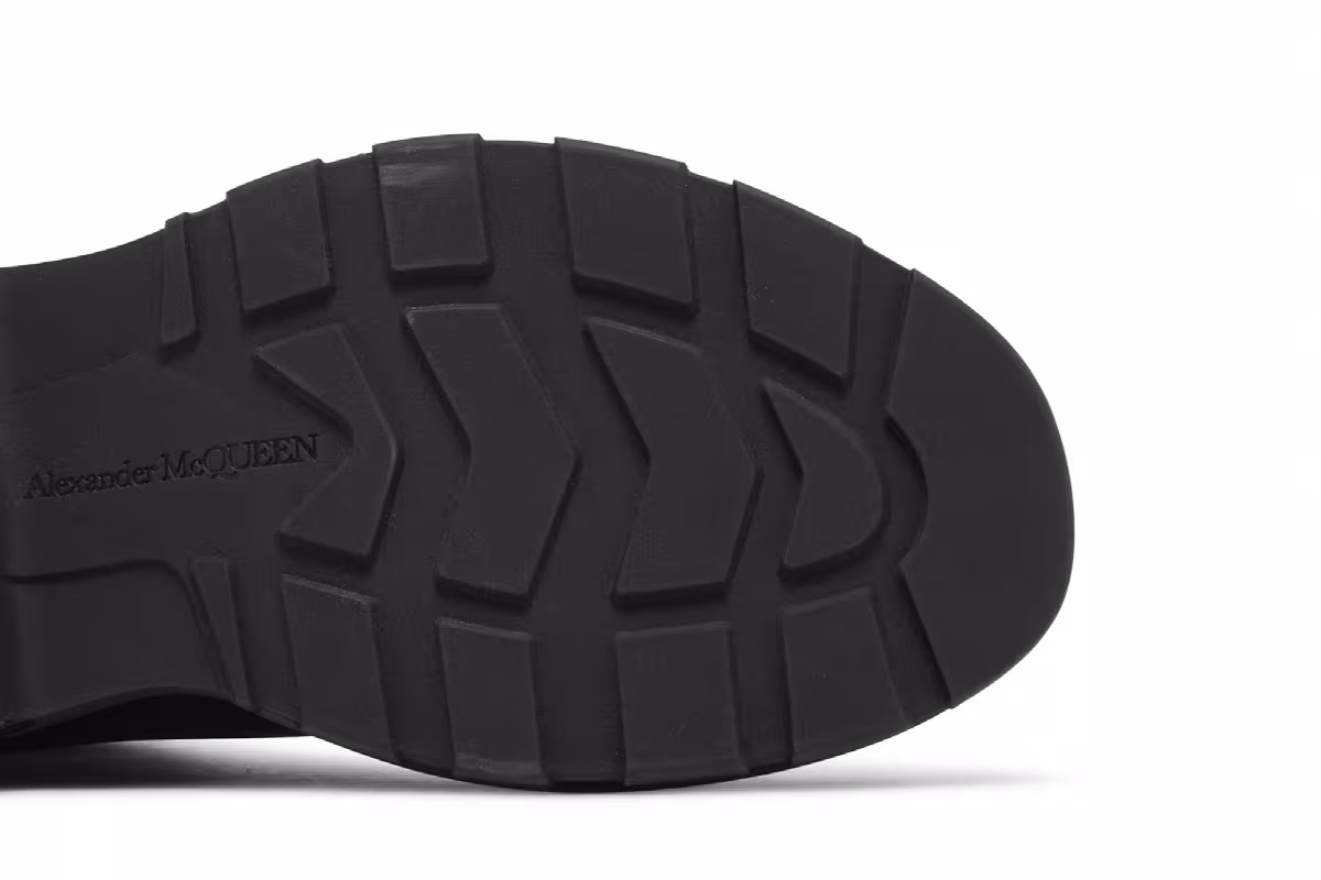 Alexander McQueen Tread Slick Boots Black, view 6