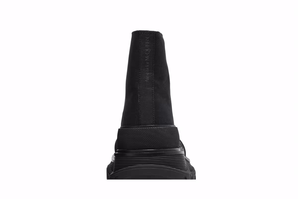Alexander McQueen Tread Slick Boots Black, view 8