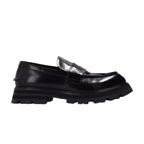 Alexander McQueen Worker Moccasins 'Black'