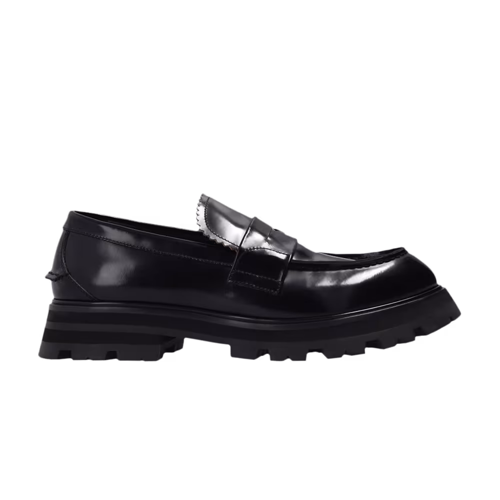 Alexander McQueen Worker Moccasins Black
