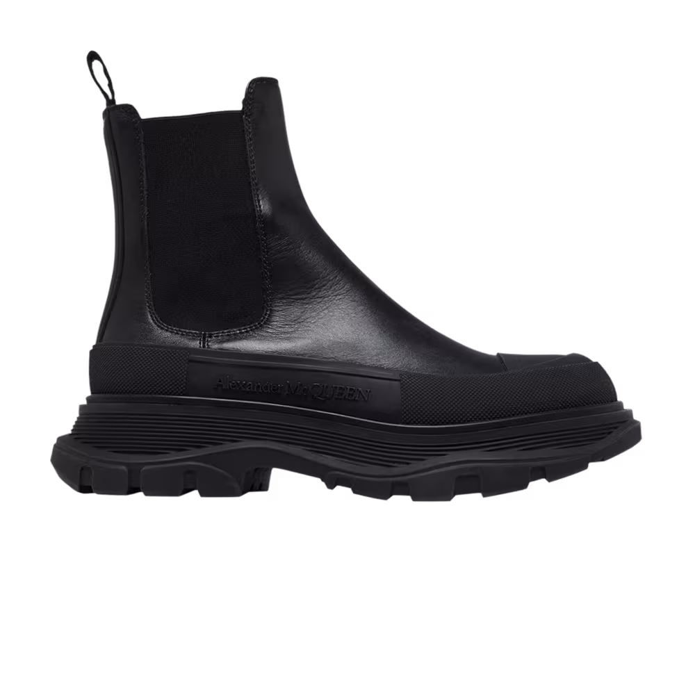Alexander McQueen Women's Tread Slick Boot Black