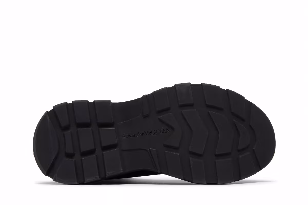 Alexander McQueen Women's Tread Slick Boot Black, view 5