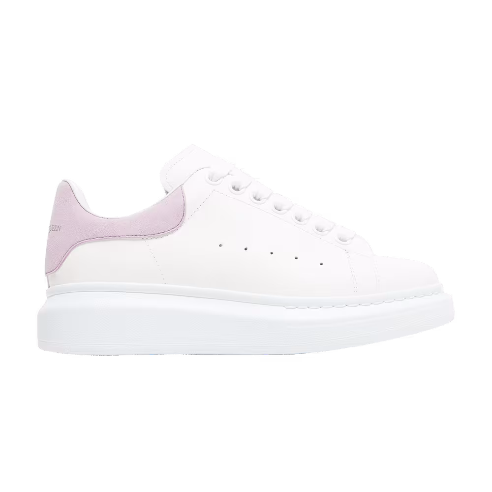 Alexander McQueen Women's Oversized Sneaker White Lilac
