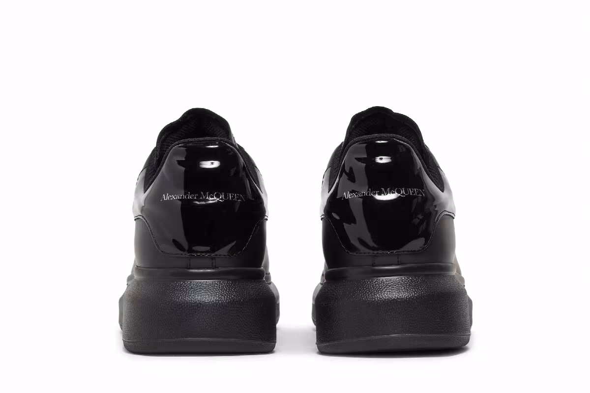 Alexander McQueen Oversized Sneaker Black, view 7