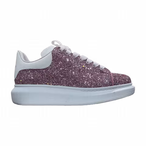 Alexander McQueen Wmns Oversized Sneaker 'Reflective Rose Glitter'