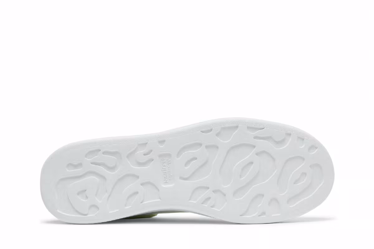 Alexander McQueen Oversized Sneaker White New Acid, view 5