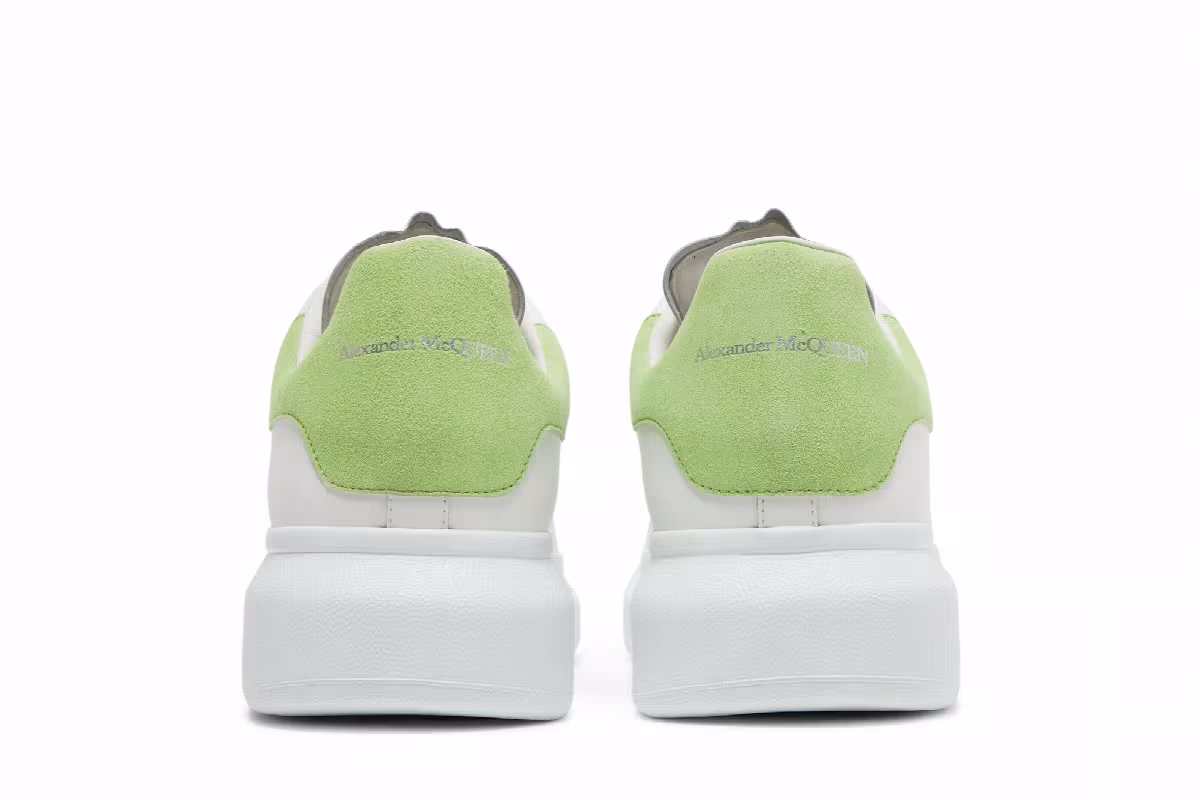 Alexander McQueen Oversized Sneaker White New Acid, view 7