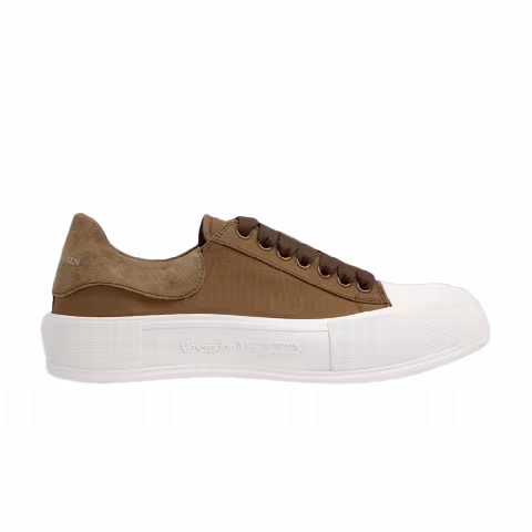 Alexander McQueen Deck Plimsoll 'Khaki'