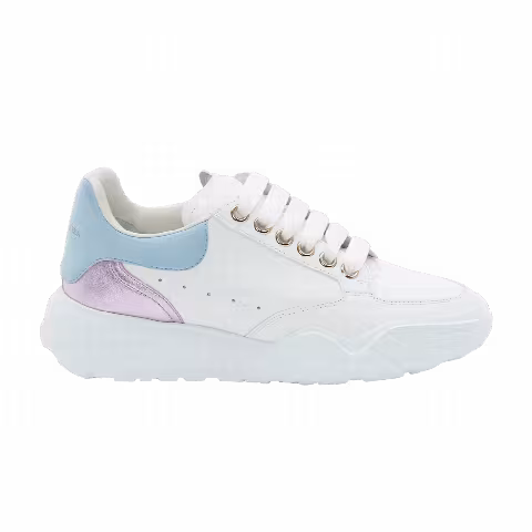 Alexander McQueen Wmns Court Trainer 'White Paris Blue Lilac'