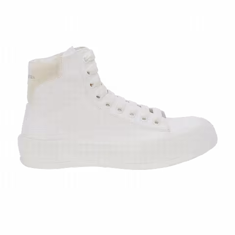 Alexander McQueen Deck Plimsoll High 'White'