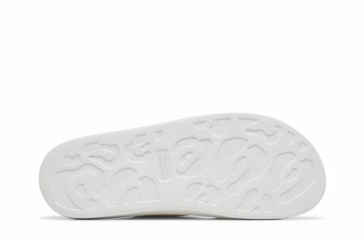 Alexander McQueen Hybrid Double Buckle Sandal New Ivory, view 5