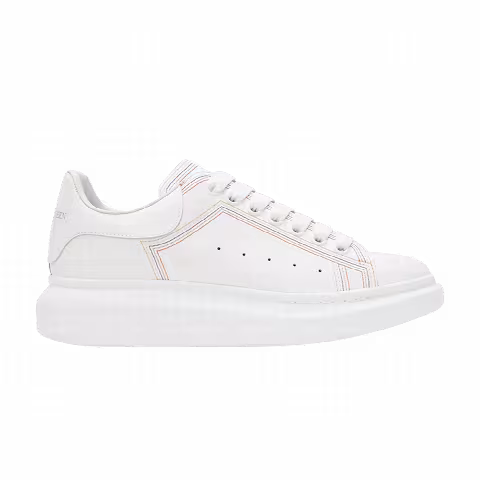 Alexander McQueen Oversized Sneaker 'Embroidered - White Multi-Color'
