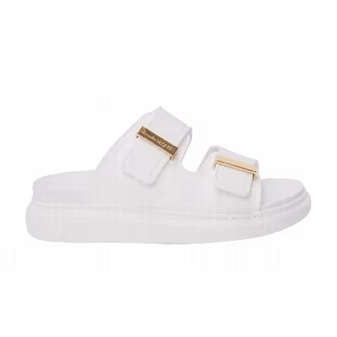 Alexander McQueen Wmns Hybrid Slide 'Ivory'
