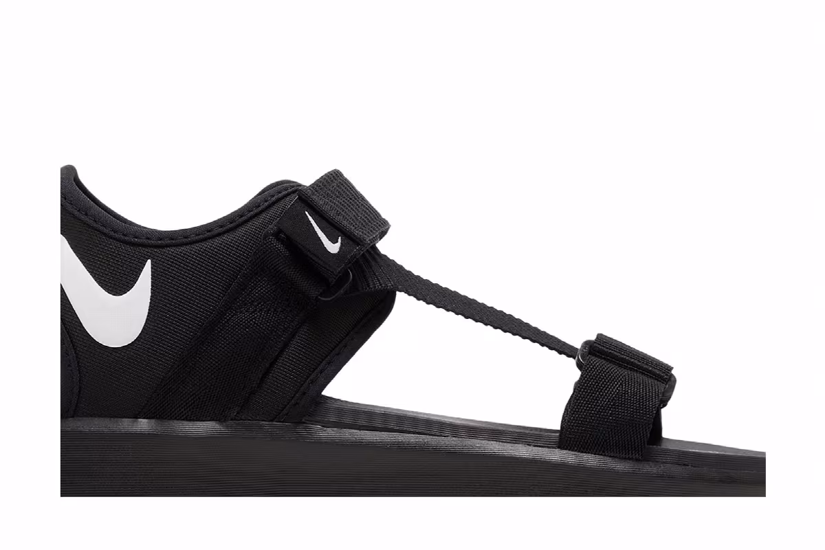 Nike Vista Sandal Black White, view 3
